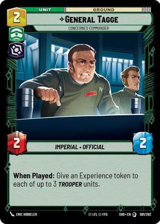 General Tagge SHD