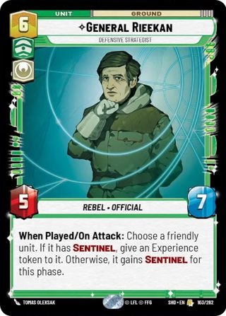 General Rieekan, Defensive Strategist