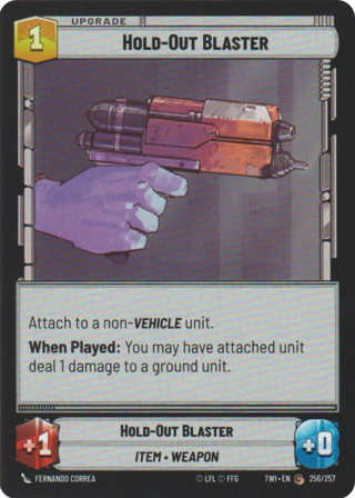 Hold Out Blaster