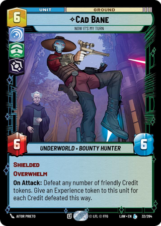 Cad Bane, Now It's My Turn