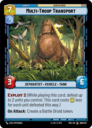 Multi Troop Transport