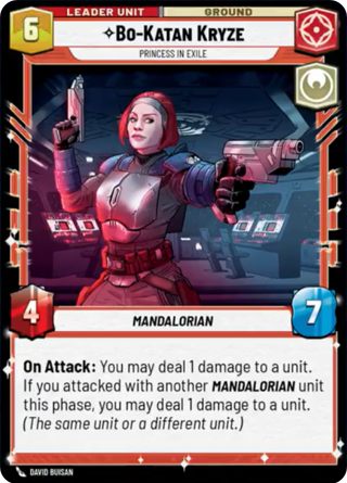 Bo Katan Kryze Princess In Exile Hero Unit