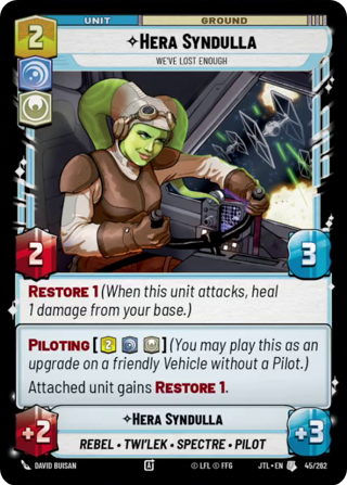 Hera Syndulla, We've Lost Enough