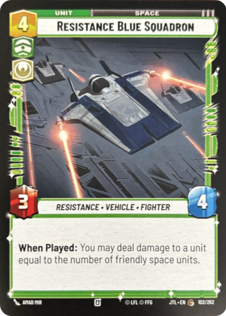 Resistance Blue Squadron