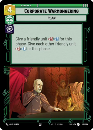 Corporate Warmongering