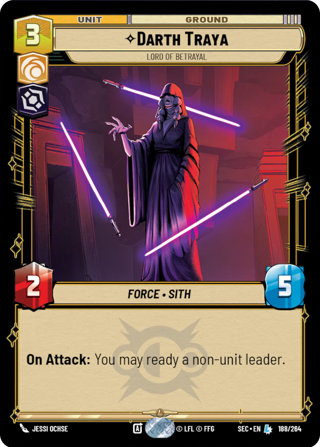 Darth Traya, Lord Of Betrayal