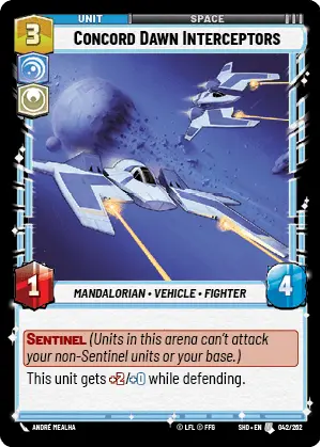 Concord Dawn Interceptors
