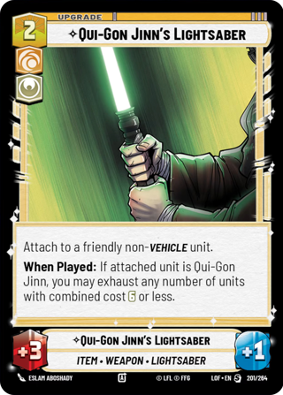 Qui Gon Jinn's Lightsaber