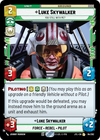 Luke Skywalker, You Still With Me