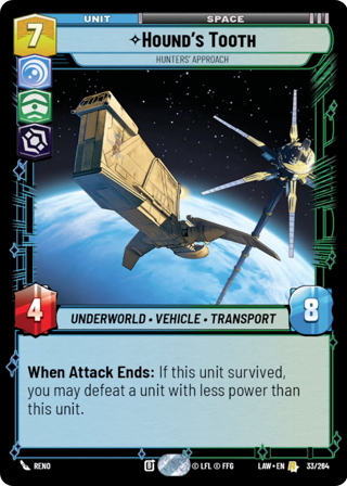 ♦ Hound's Tooth, Hunters' Approach