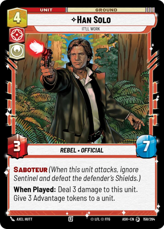 Han Solo, It'll Work