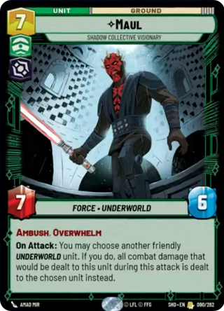 Maul Shadow Collective Visionary