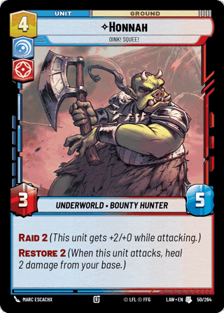 Honnah, Oink! Squee!