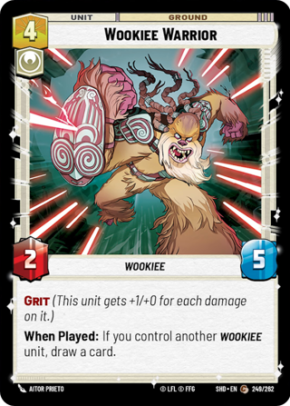 Wookiee Warrior