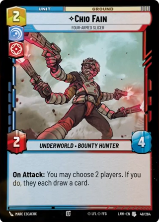 Chio Fain, Four-Armed Slicer