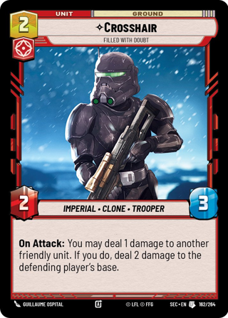 Crosshair, Filled With Doubt