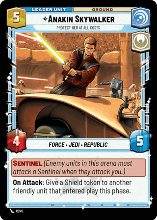 Anakin Skywalker, Protect Her At All Costs Unit