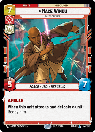 Mace Windu Party Crasher