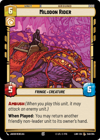 Milodon Rider