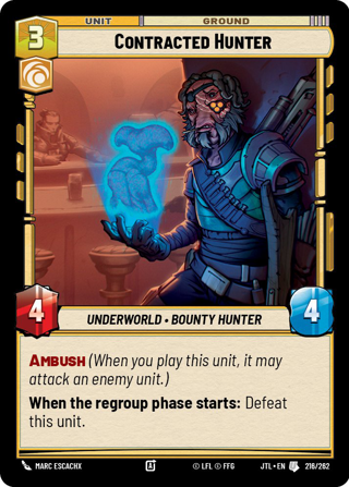 Contracted Hunter