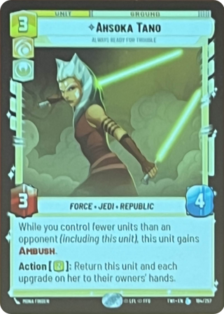 Ahsoka Tano, Always Ready For Trouble