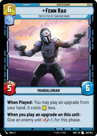 Fenn Rau, Protector Of Concord Dawn