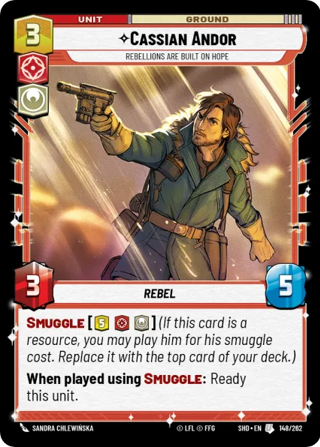 Cassian Andor, Rebellions Are Built On Hope
