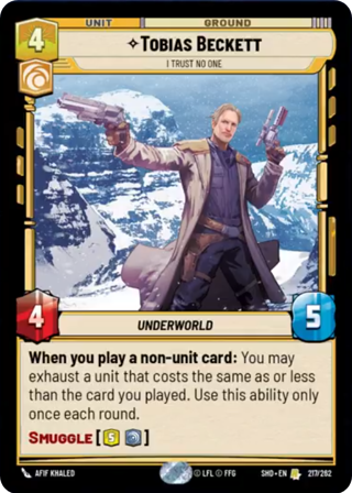 Tobias Beckett, I Trust No One