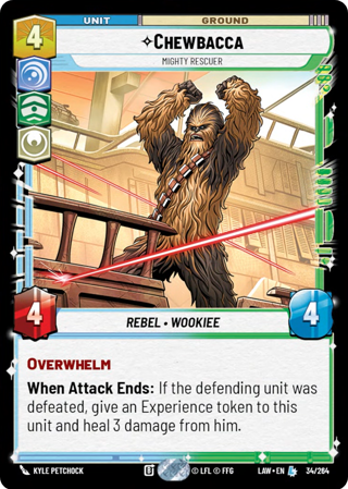 Chewbacca, Mighty Rescuer