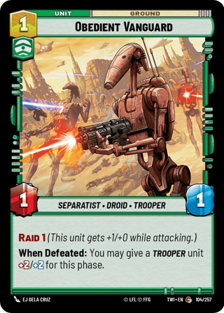 Obedient Vanguard