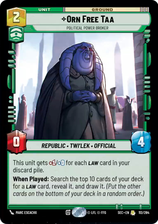 Orn Free Taa, Political Power Broker