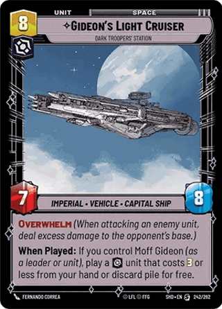 Gideon's Light Cruiser