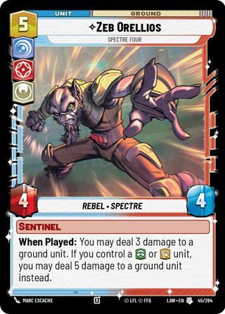 Zeb Orellios, Spectre Four