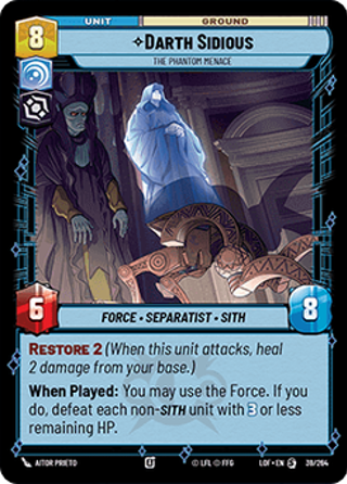 Darth Sidious, The Phantom Menace