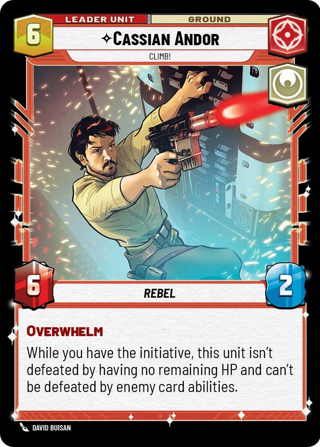 Cassian Andor, Climb! Unit
