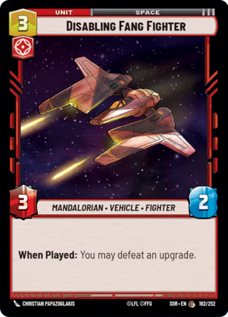 Disabling Fang Fighter