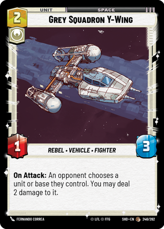 Grey Squadron Y Wing