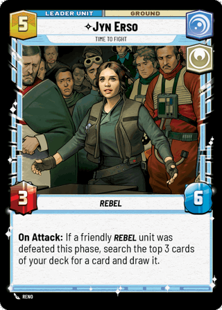 Jyn Erso, Time To Fight Unit