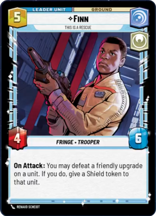 Finn, This Is A Rescue Unit