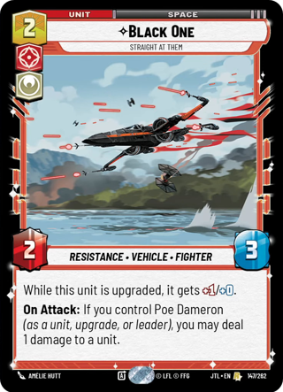 Black One, Straight At Them