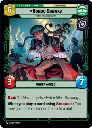 Hondo Ohnaka, That's Good Business Unit