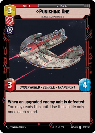 Punishing One, Dengar's Jumpmaster