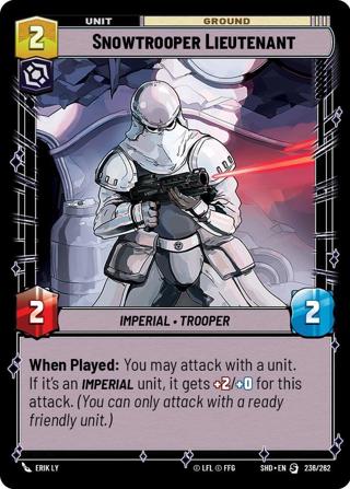 Snowtrooper Lieutenant SHD