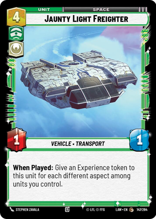 Jaunty Light Freighter