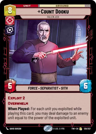 Count Dooku, Fallen Jedi