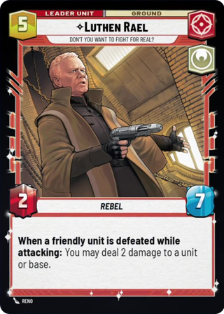 Luthen Rael, Don't You Want To Fight For Real Unit