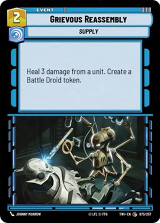 Grievous Reassembly