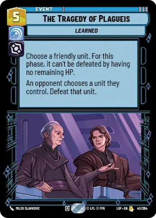 The Tragedy Of Plagueis