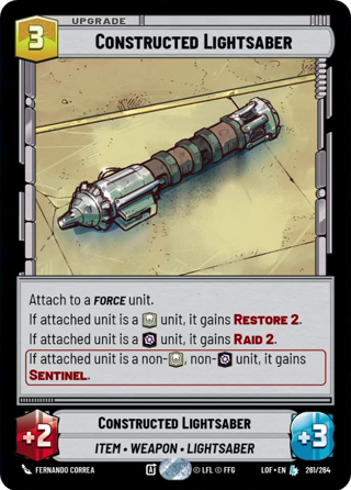 Constructed Lightsaber