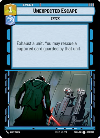 Unexpected Escape